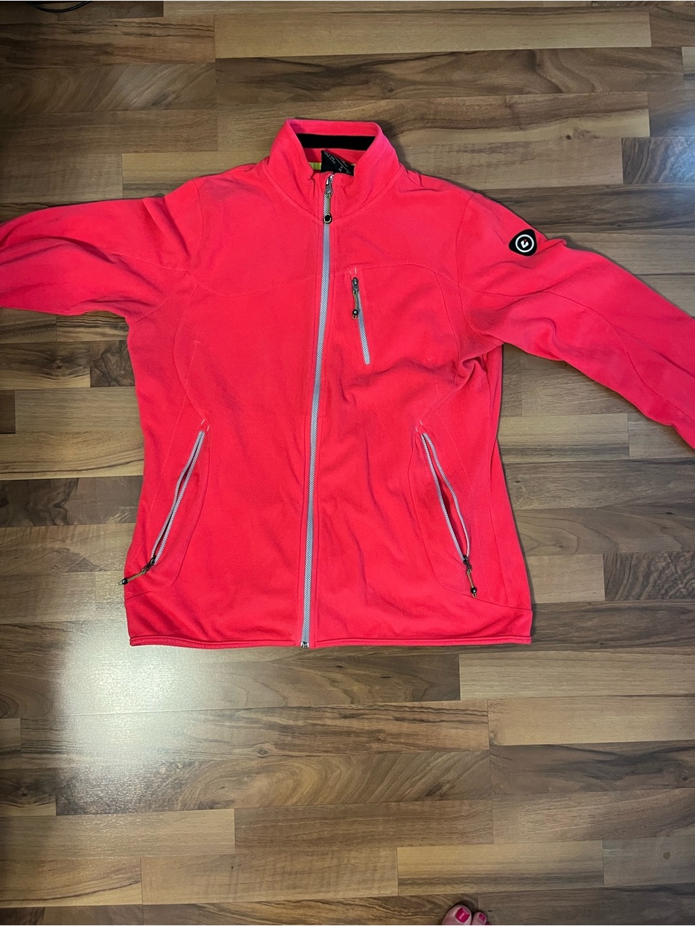 Ricki's Bright Red Full-Zip Performance Jacket - Picture 2 of 3